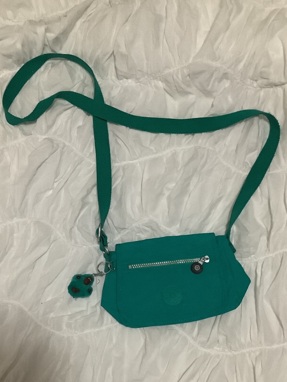 Teal Kipling Side Body Bag